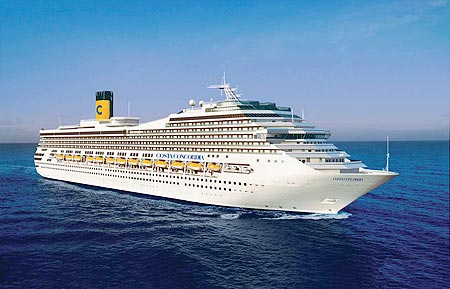 Круизный лайнер «Costa Concordia» тонет в Италии