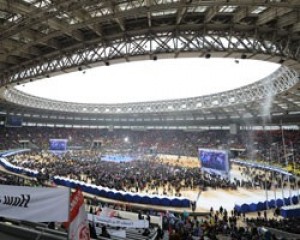 На митинге «За Путина» в Лужниках МВД предотвратило провокацию узбеков