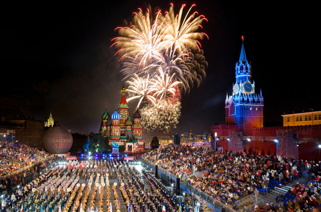 День города Москва 2012. Список мероприятий 