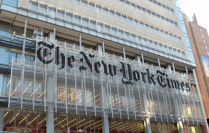 The New York Times раскритиковали Путина за его политику