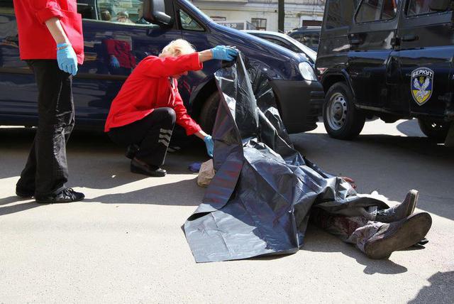 В центре Киева застрелили мужчину
