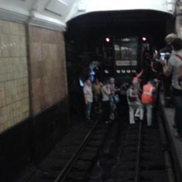 Пожар в метро 05.06.2013 (видео)