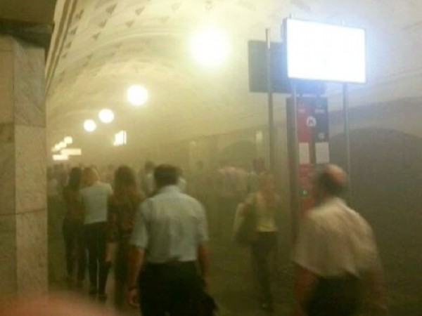 Пожар в метро 05.06.2013 (видео)