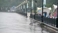 Уровень воды в Амуре всё ещё растёт