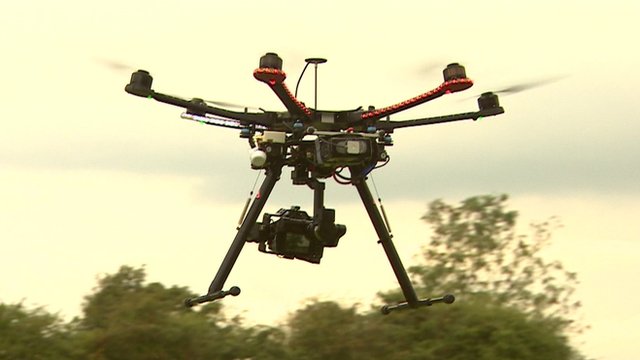 BBC представила летающую камеру + Видео