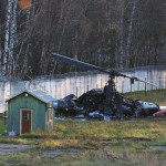 В Жулебино упал вертолёт + Видео