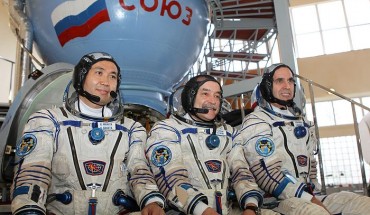 Олимпийский огонь отправился в космос