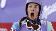 Доминик Гизин и Тина Мазе разделили первое место в скоростном спуске