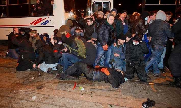 Вчера в Донецке во время митинга погиб один человек