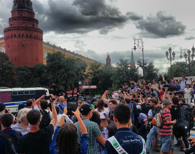Москва готовится к антиправительственному митингу