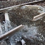 В Луганской области подорвали железную дорогу