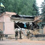 Видео. После штурма военной части в Артёмовске