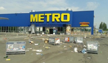 Мародёры из ДНР продолжают грабить "Метро"