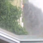 Видео. В Луганской области террористы взорвали бензохранилище