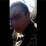Видео. Украинский военный попал в плен под г. Счастье