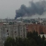 Видео. В двух районах Луганска начался обстрел